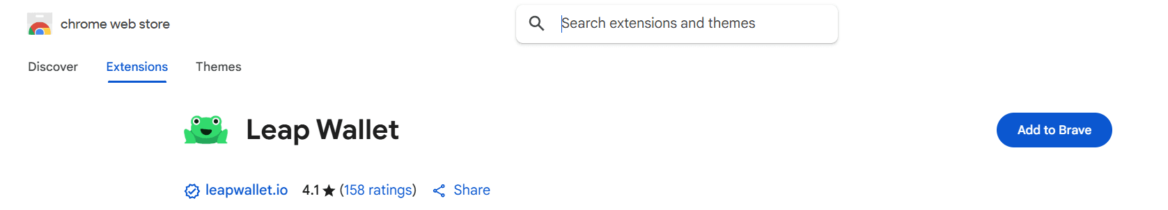Download Leap Wallet